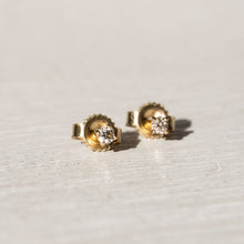 Load image into Gallery viewer, Small Diamond Studs - 2.5mm