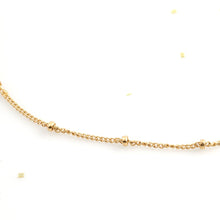 Load image into Gallery viewer, Simple Everyday Gold Bead Necklace