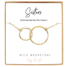 Load image into Gallery viewer, Sisters Interlocking Circle Necklace